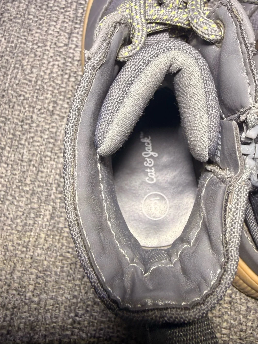 Toddler Fox Boots  Cat & Jack™ Charcoal Gray size 9